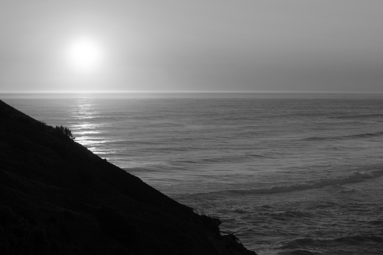 great ocean road victoria, victoria, sea, sunset, landscape, black and white, nature, Australia, photo, photography, oz nature shots, Emmy Silvius